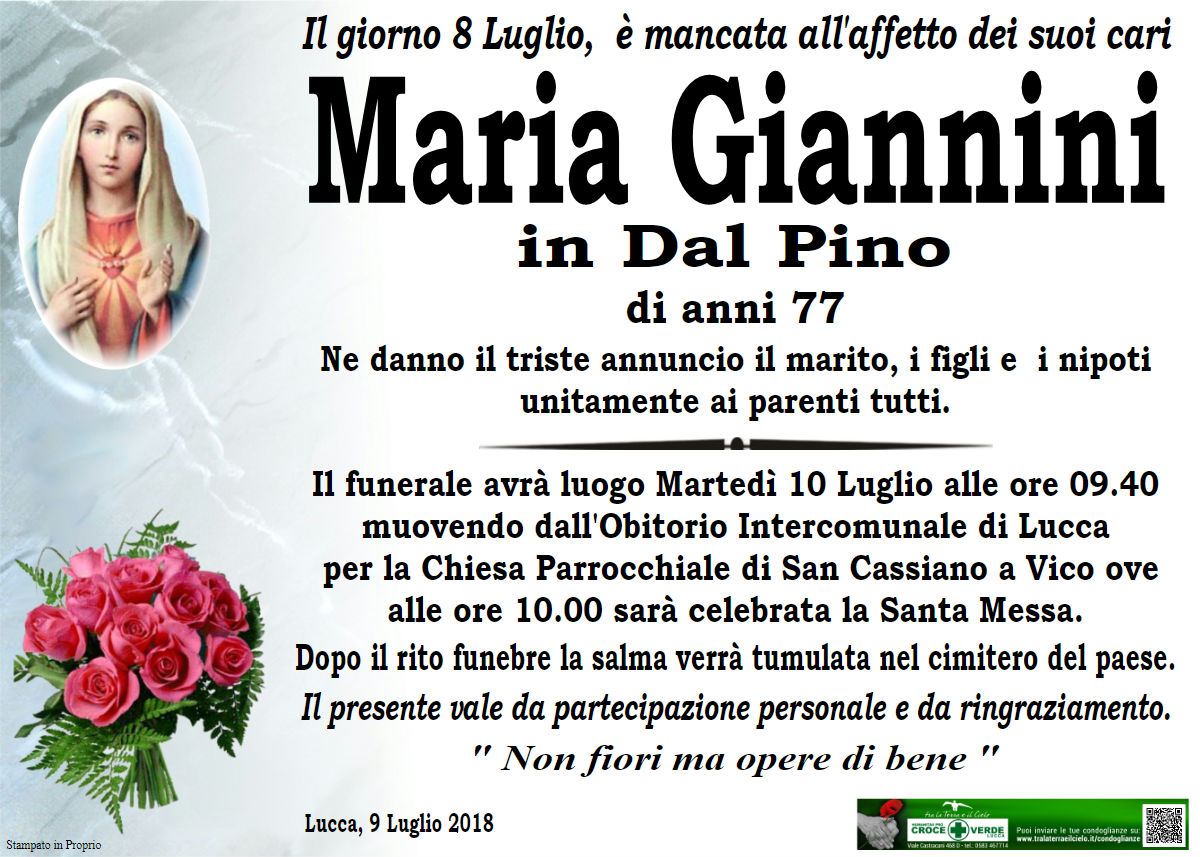 Maria Giannini in Dal Pino