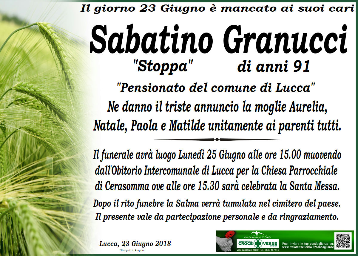 Sabato Granucci Stoppa